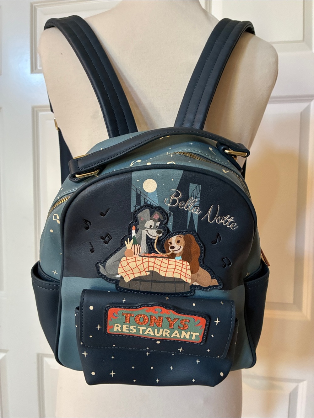 Disney’s Lady and the tramp Bella Nte Mini Backpack.